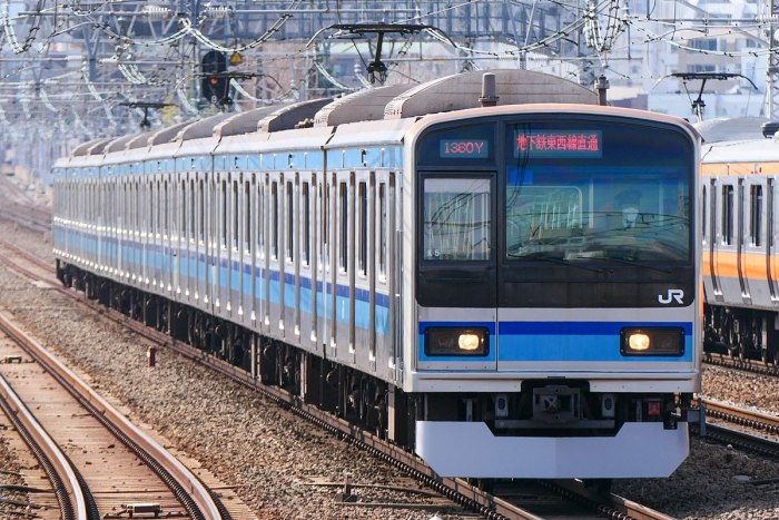 Jr East e231-500 поезд