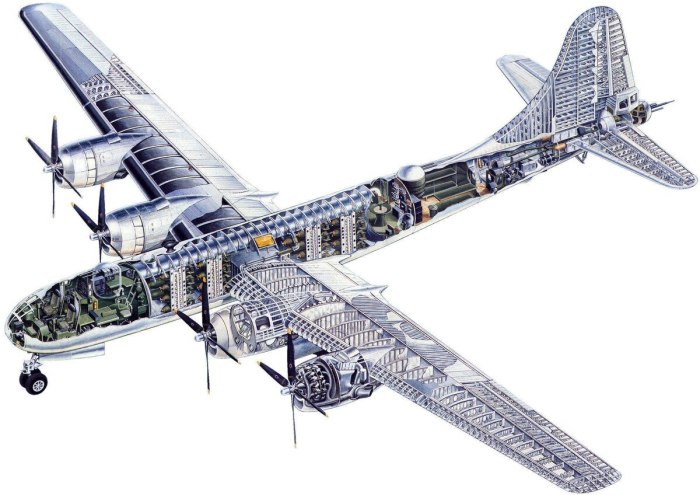Самолет b-29 Superfortress