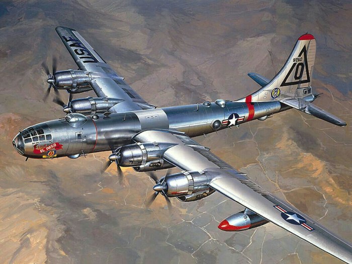 B-29 бомбардировщик вторая мировая