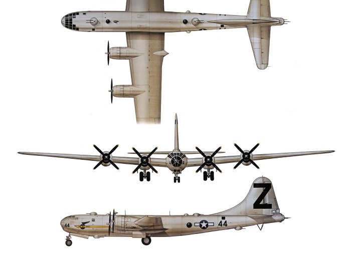 Американский бомбардировщик б-29