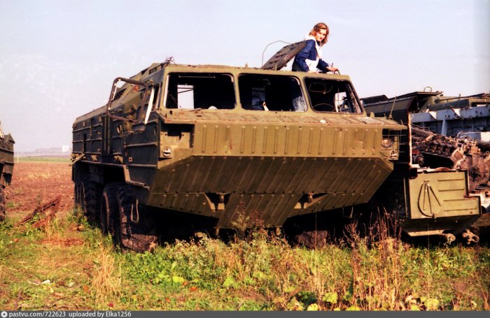 Заросшая Военная техника