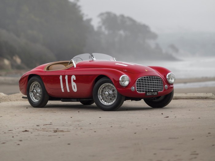 Ferrari 166 mm Barchetta 1950 года