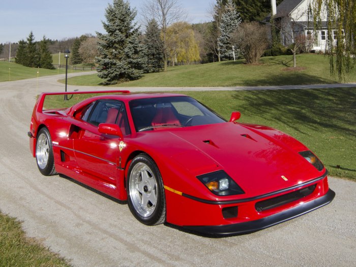 Машина Ferrari f40