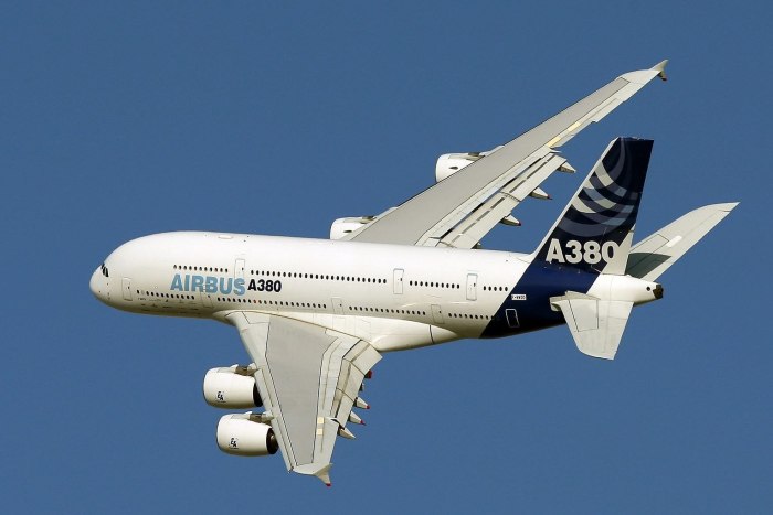 Пассажирский самолёт Аэробус а380