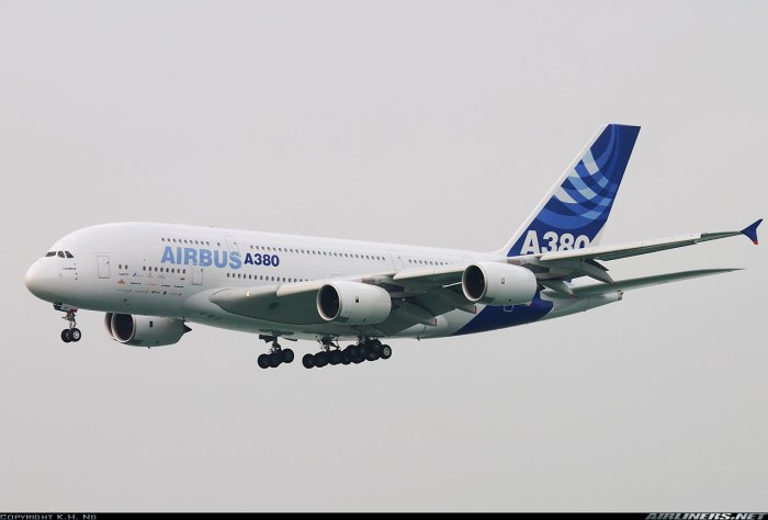 Пассажирский самолёт Аэробус а380