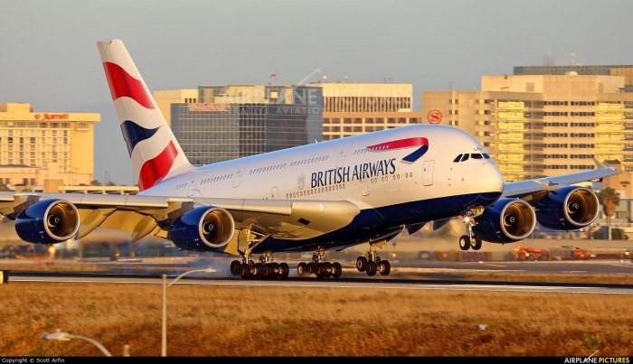 Аэробус а380 British Airways