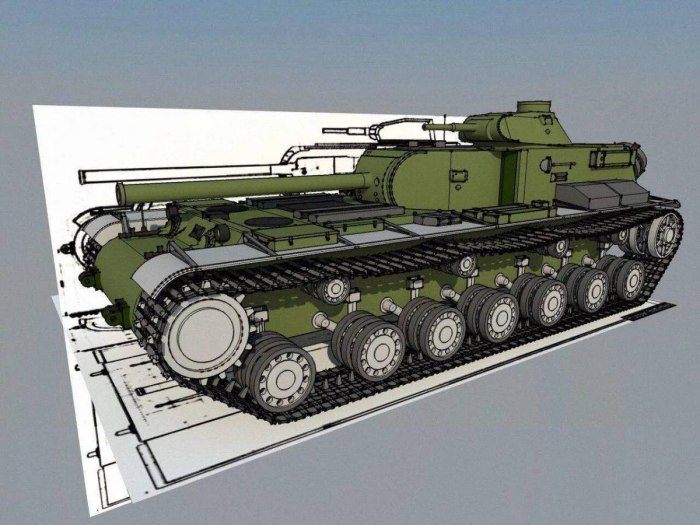 Танк кв 4 Шашмурина