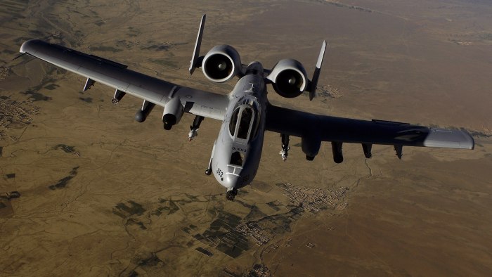 Штурмовик a-10c Thunderbolt 2