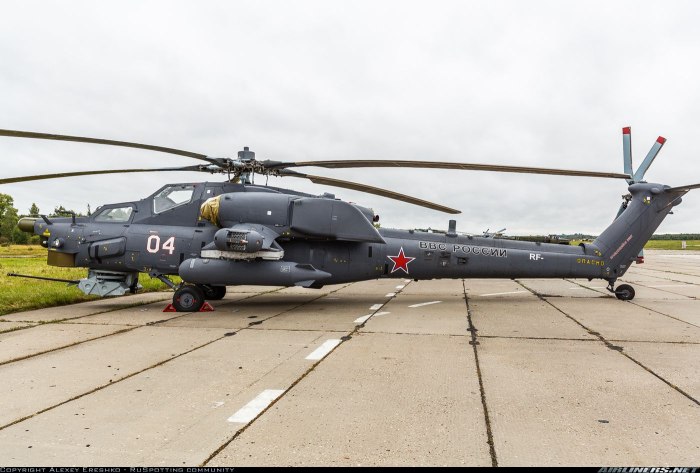 Ми-28 десантный отсек