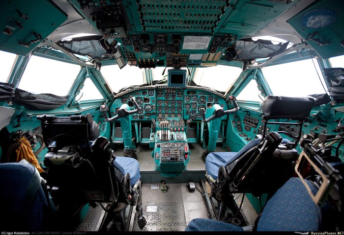 АН-22 кабина пилотов