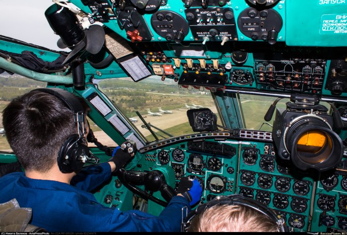 АН-22 кабина пилотов