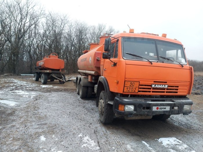 КАМАЗ 4310 бензовоз армейский