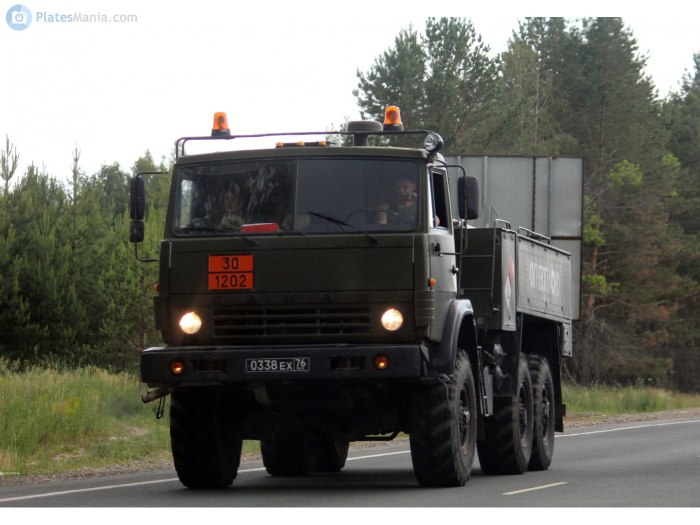 КАМАЗ 4310 военный бензовоз