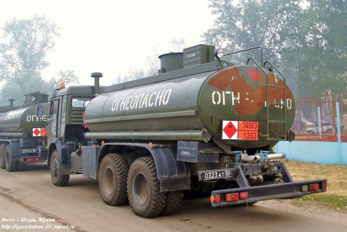КРАЗ 255 бензовоз