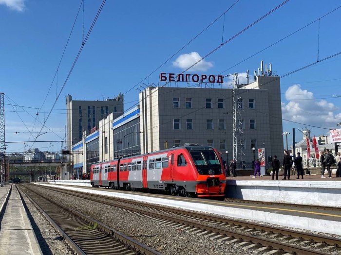 Рельсовый автобус Воронеж Белгород