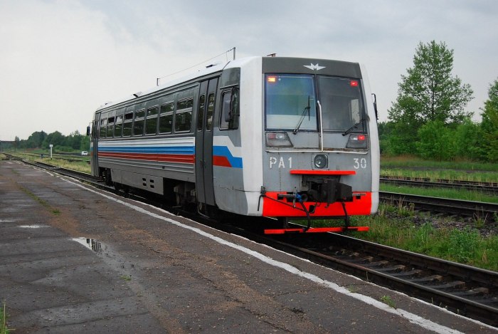 Автобус поезд