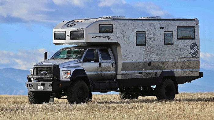 Ford f750 EARTHROAMER XV-HD