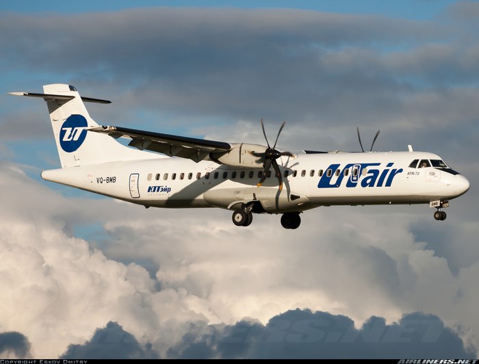 ATR 72 самолет UTAIR