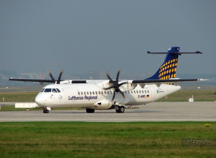 ATR-42 турбовинтовой самолет