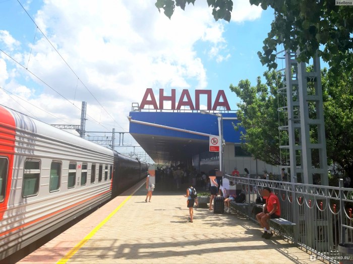 Поезд Москва Анапа 2022