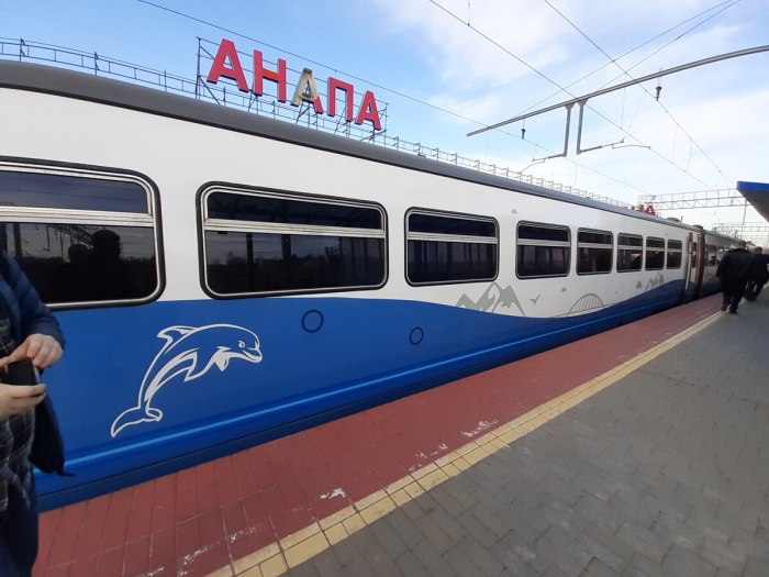 Анапа станция электрички