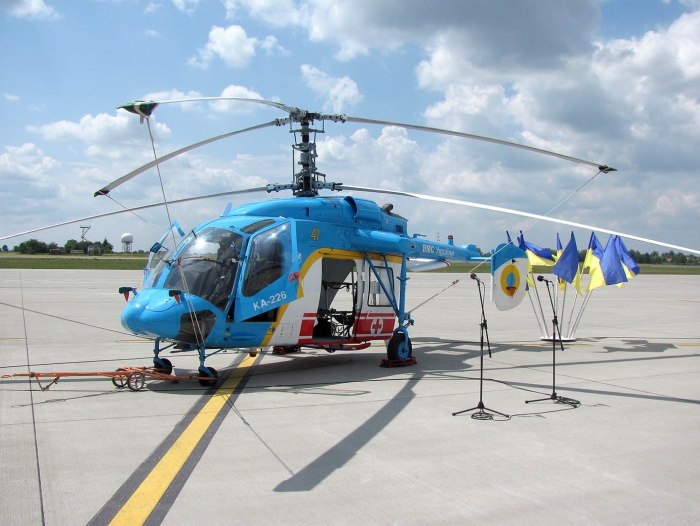 Украинский производства вертолет