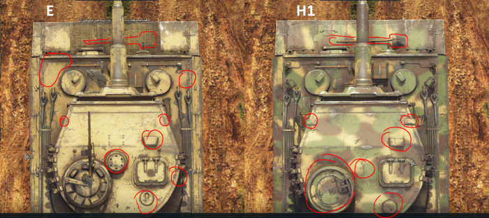 Прицел танка Tiger h1