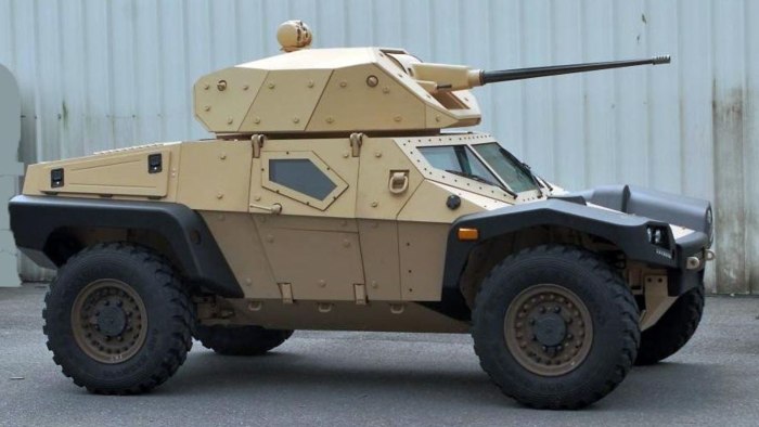 Panhard Crab Armored vehicle