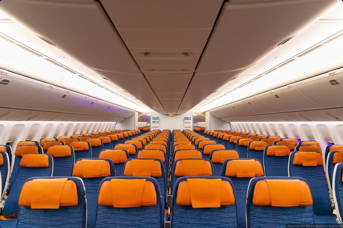 Boeing 737-800 кресла
