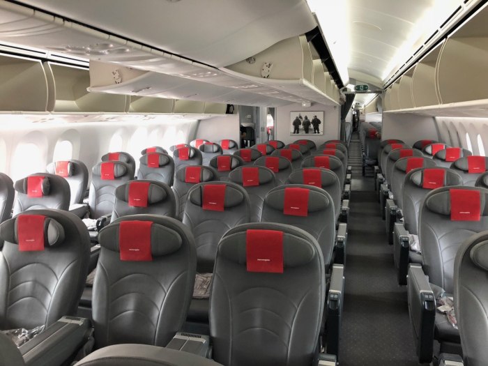 Боинг двухэтажный 737 салон