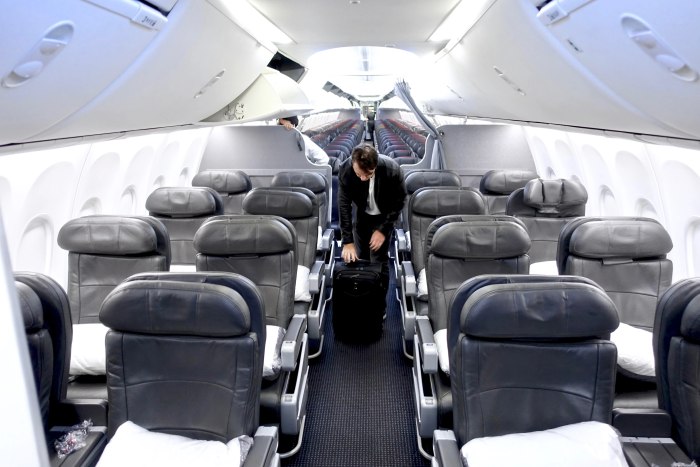 Boeing 737-800 кресла