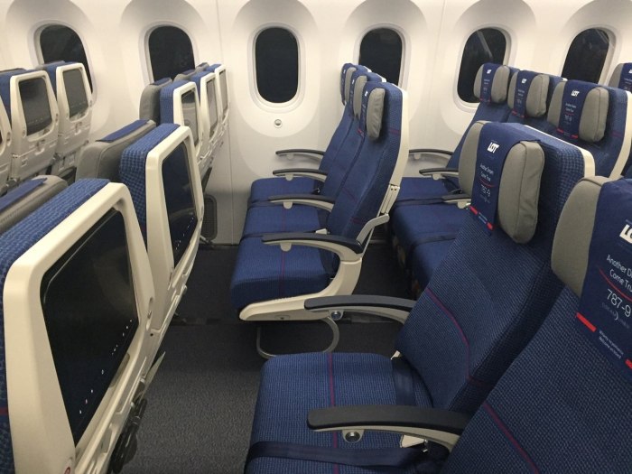 Аэрофлотбоенг 737-800 салон