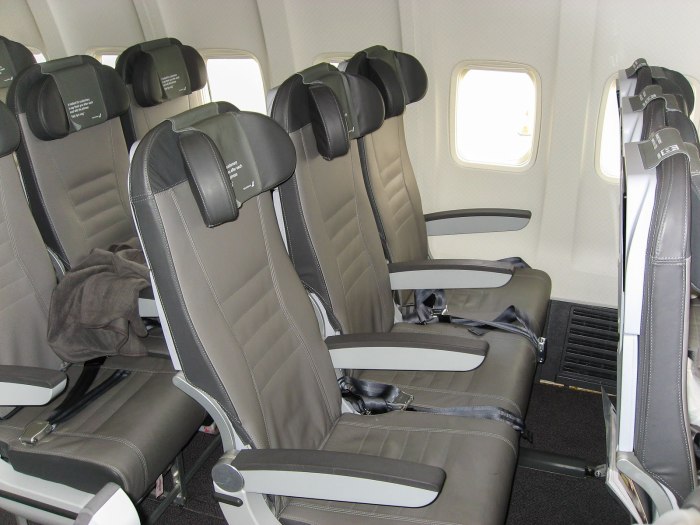 Boeing 737 Classic салон