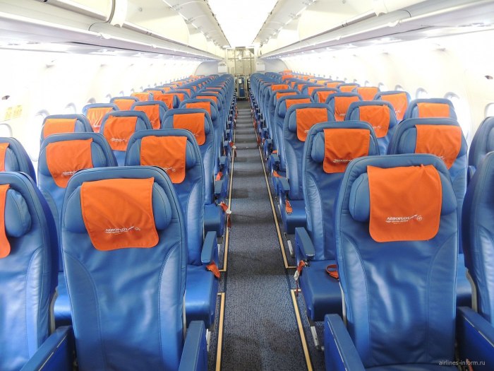 Салон Боинг 737-300 Аэрофлот