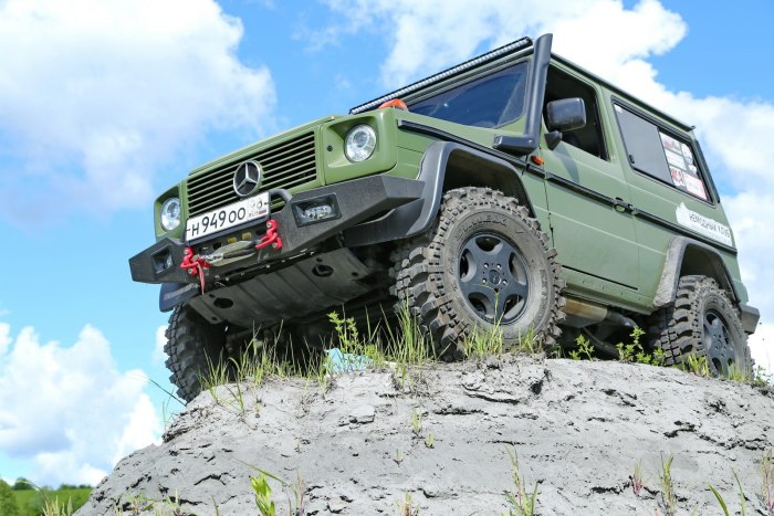 Mercedes-Benz g-class w461 Tuning
