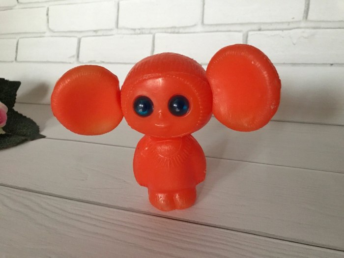 Чебурашка Советская игрушка