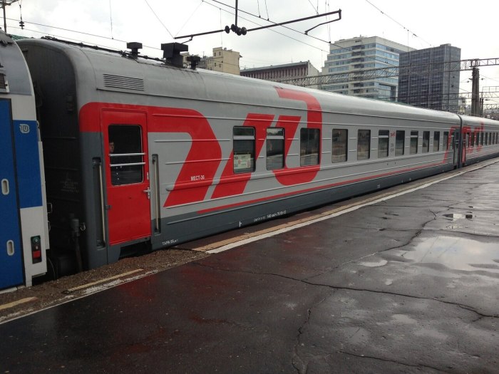 Поезд 277 Анапа Санкт-Петербург