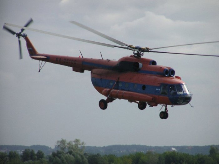 Ми-8 вертолёт Гражданский