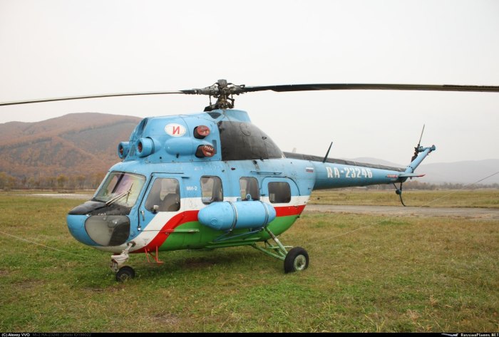 Ми-2 Мимино вертолет