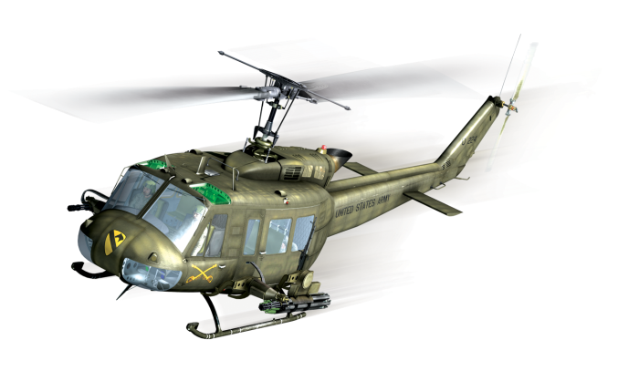 Вертолёт uh-1 "ирокез"