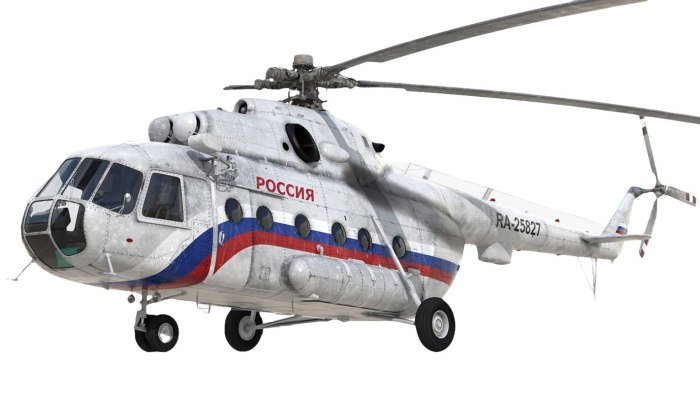 Вертолет mi8 Herpa
