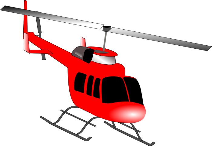 Helicopter на белом фоне