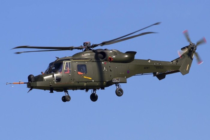 Westland Lynx вертолет