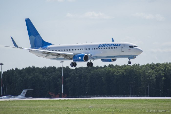 Боинг 737 800 авиакомпании победа