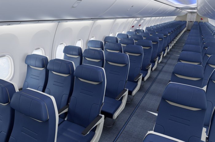 Boeing 737-800 победа внутри