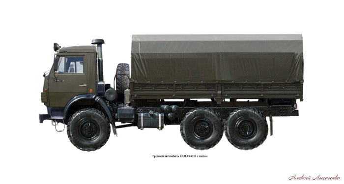 КАМАЗ 5350 И 4310