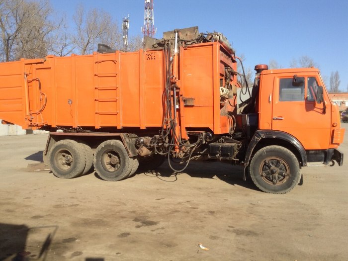 КАМАЗ мусоровоз ко 415