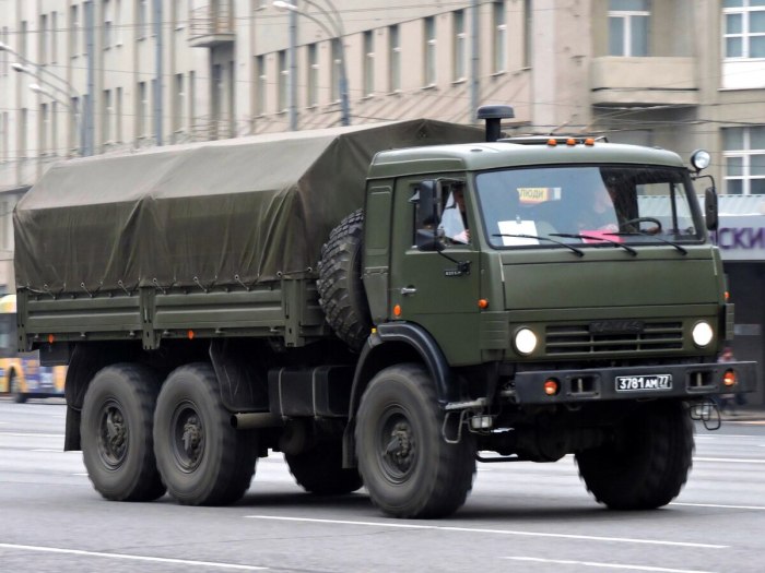 КАМАЗ 43114 бортовой военный