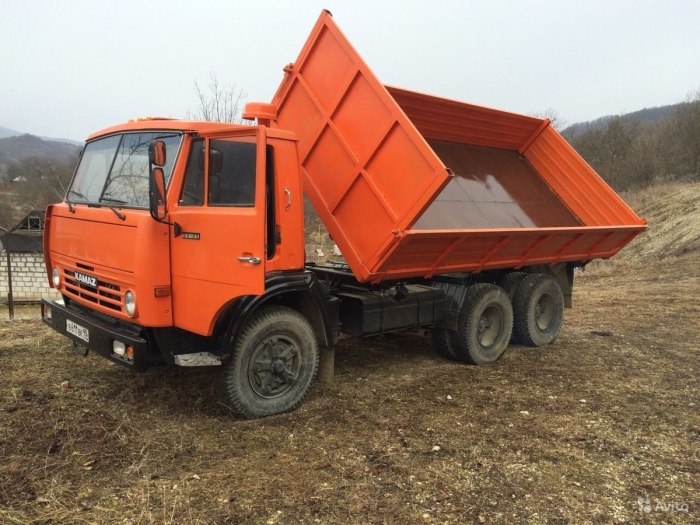 КАМАЗ бортовой сельхозник 55102