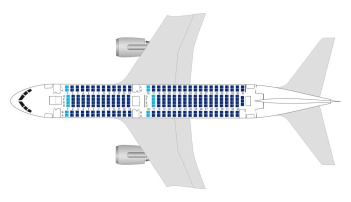 Boeing 767-200 салон